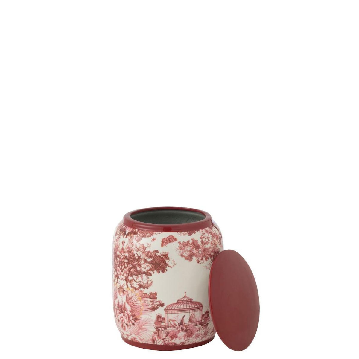 Paris Prix Pot en Porcelaine  Moriko  23cm Rouge & Blanc