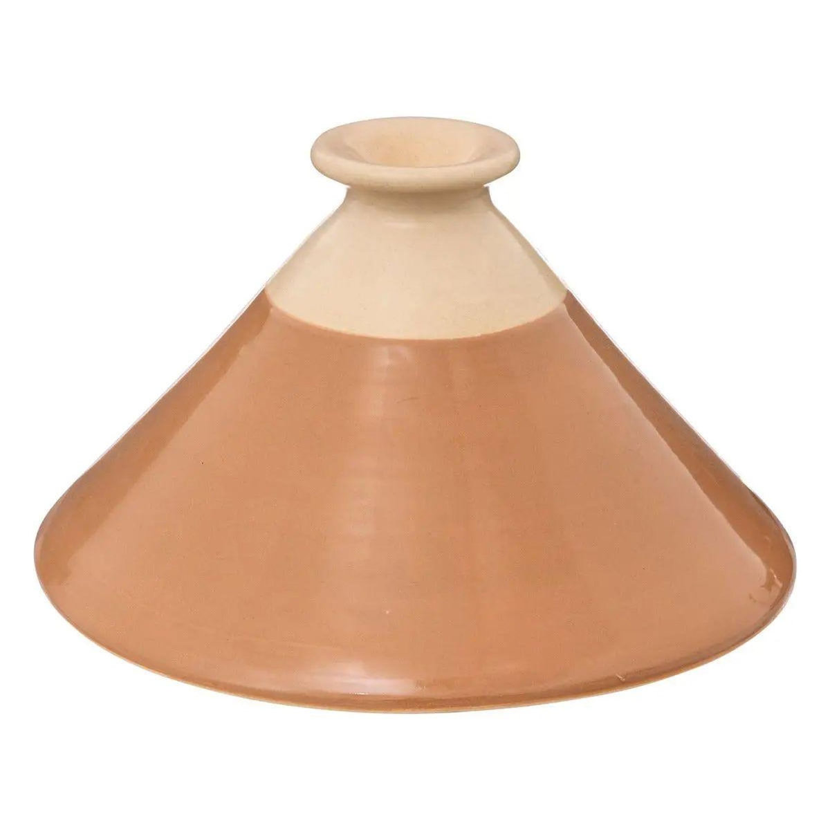 SECRET DE GOURMET Plat à Tajine en Faïence  Asma  27cm Terracotta