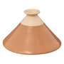 Voir la diapositive 3 : SECRET DE GOURMET Plat à Tajine en Faïence  Asma  27cm Terracotta