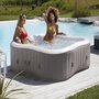 Voir la diapositive 4 : INFINITE SPA Spa gonflable Élite Plus trèfle Bulles 4 places + Accessoires offerts - Infinite Spa