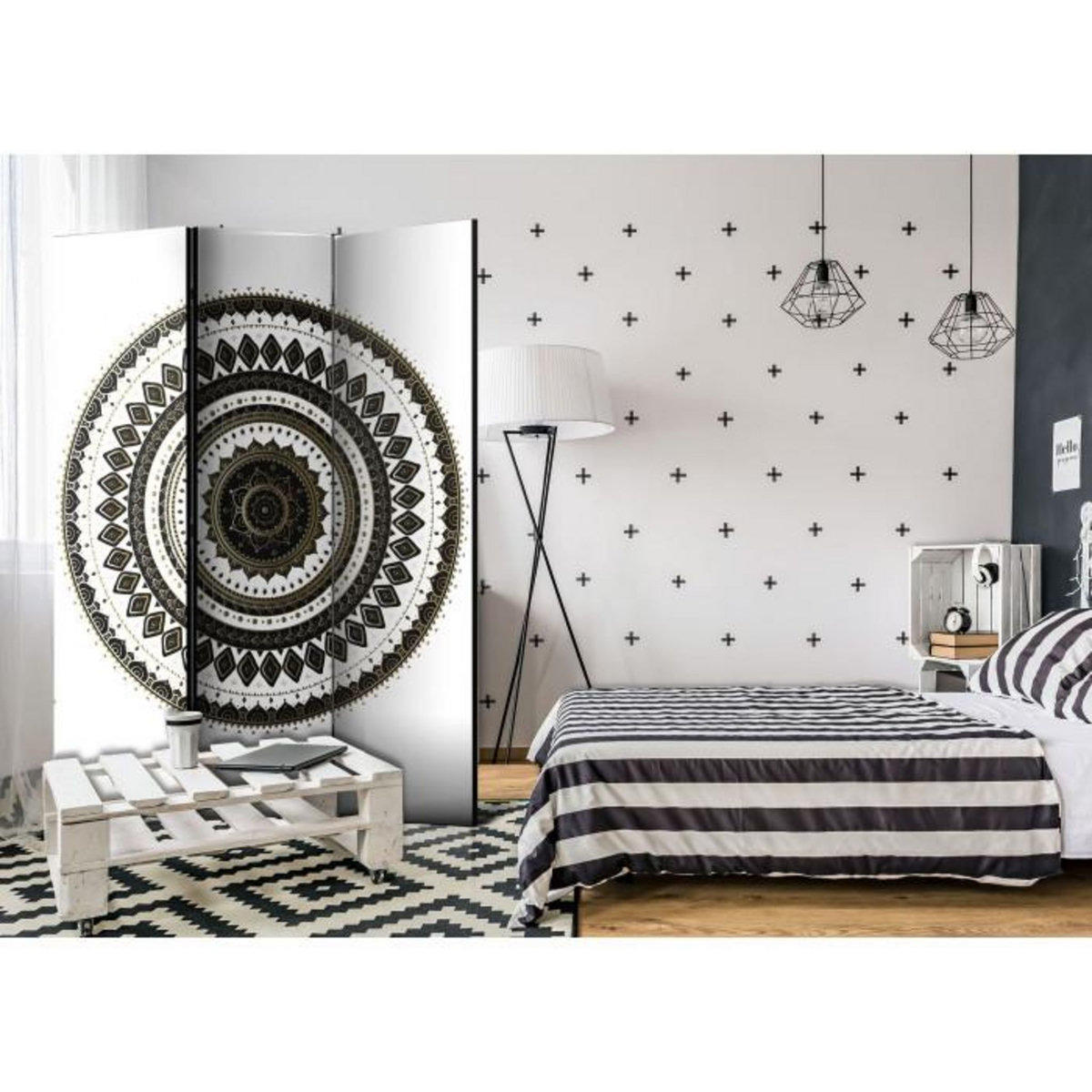 Paris Prix Paravent 3 Volets  Orient élégant  135x172cm