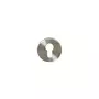 ESPACE-BRICOLAGE Rosaces rondes à clé I - finition inox brossé mat - diamètre 54mm x2