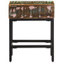 Voir la diapositive 4 : VIDAXL Table d'appoint 40x30x51 cm Bois massif de recuperation