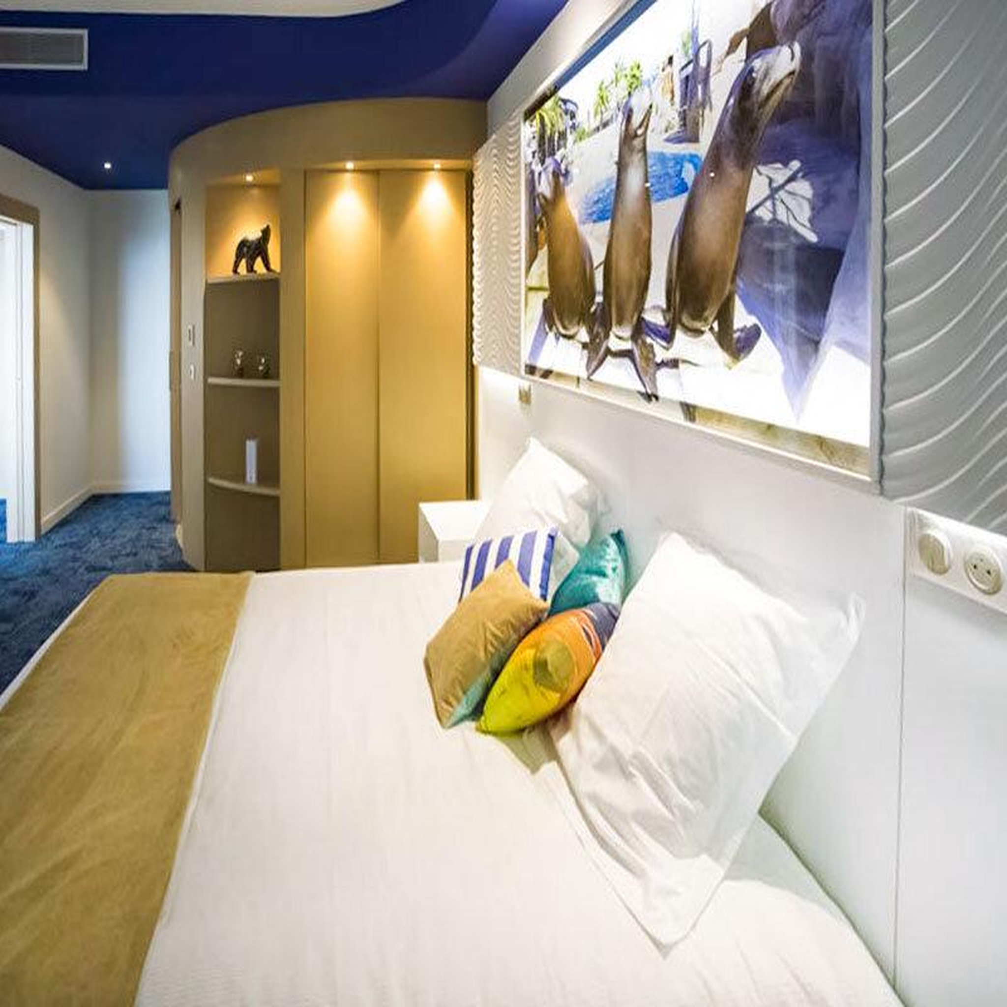 Voir la diapositive 3 : Smartbox 2 nuits avec entrée au parc aquatique pour 2 à l'hôtel marineland resort - coffret cadeau séjour