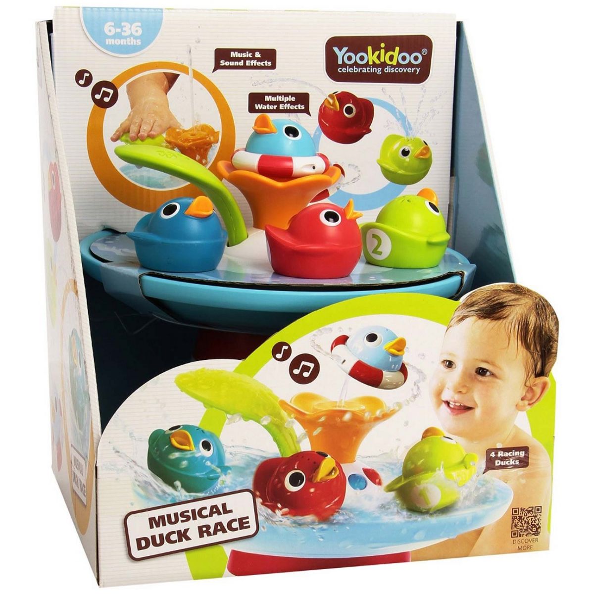 Yookidoo La course aux canards musicale pour le bain