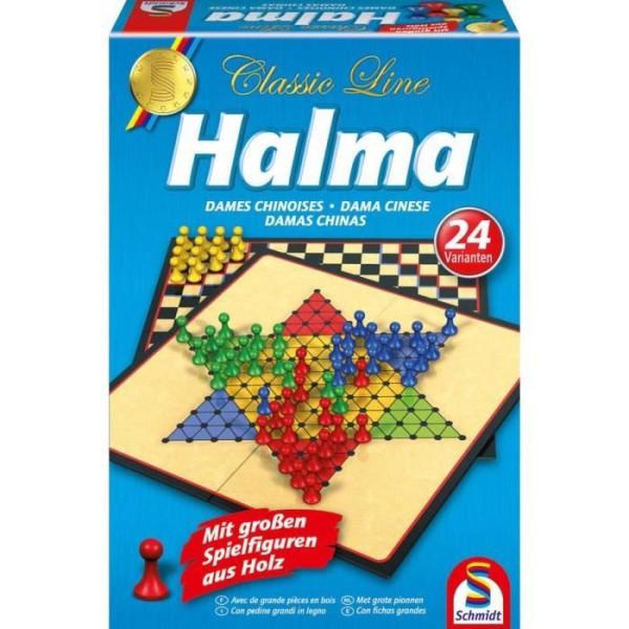 MARKET24 Schmidt and spiele jeu de société - dames chinoises - classic line