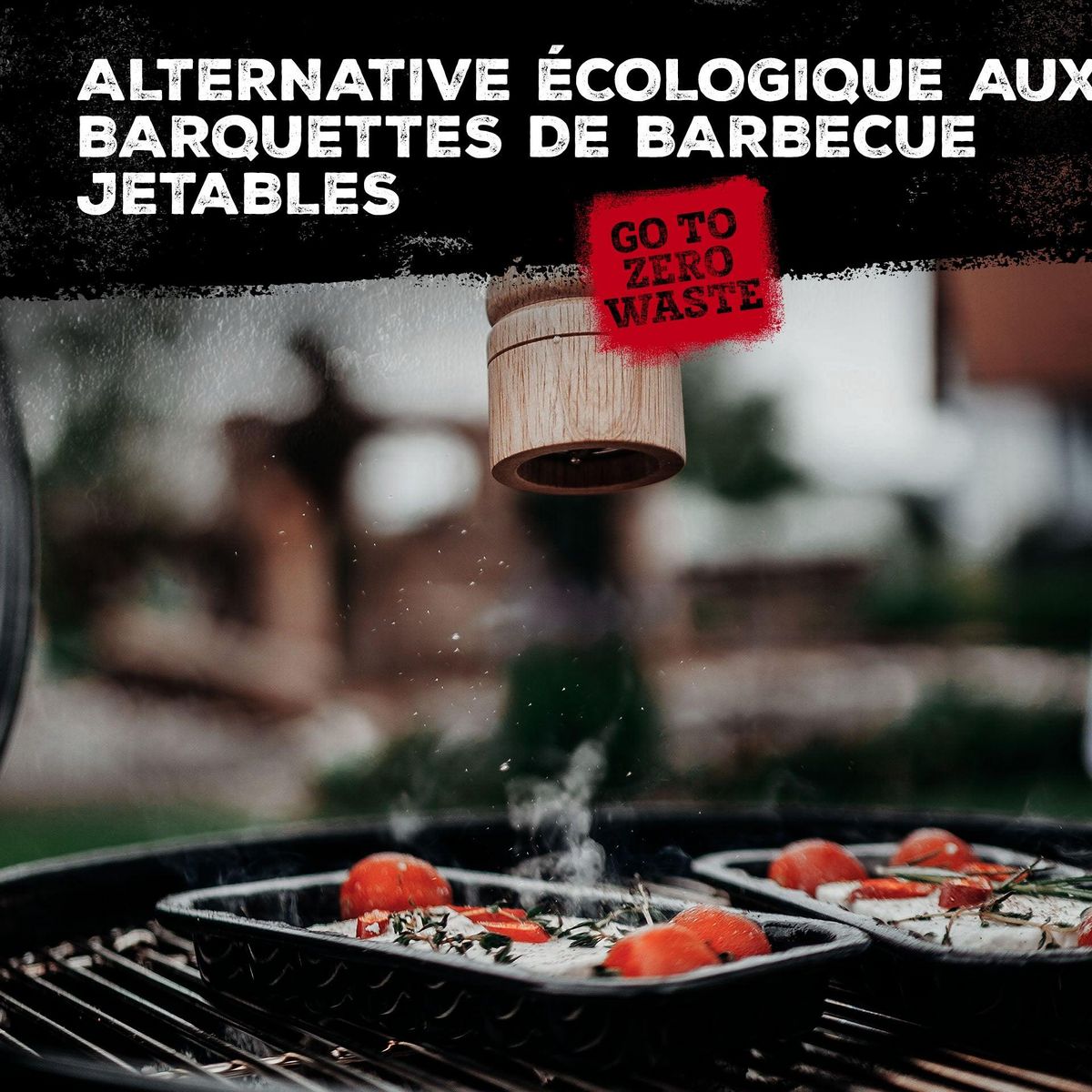 FM PROFESSIONAL Plat à barbecue en acier émaillé 21 x 12 cm FM Professional Barbecue