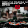 Voir la diapositive 5 : FM PROFESSIONAL Plat à barbecue en acier émaillé 21 x 12 cm FM Professional Barbecue
