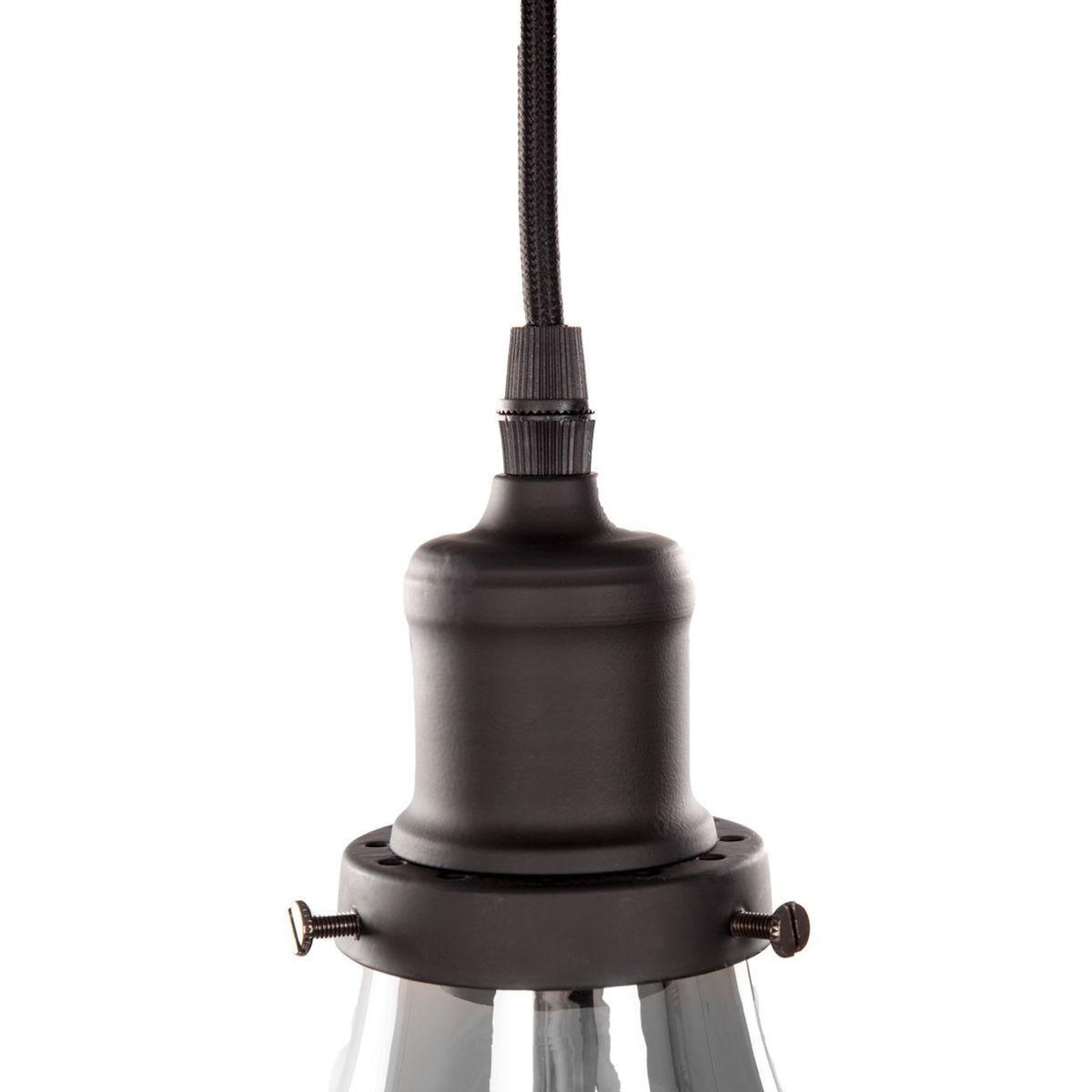 Paris Prix Lampe Suspension Déco 5 Têtes  Sancho  45cm Gris