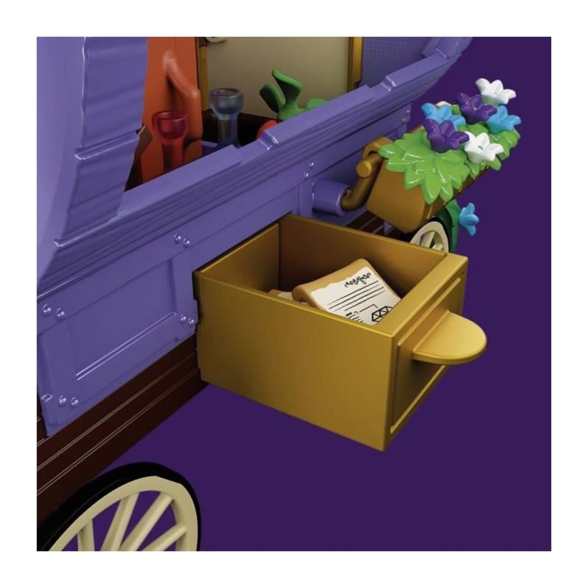 PLAYMOBIL Ensemble de jeu Playmobil Chariot avec fée et phénix