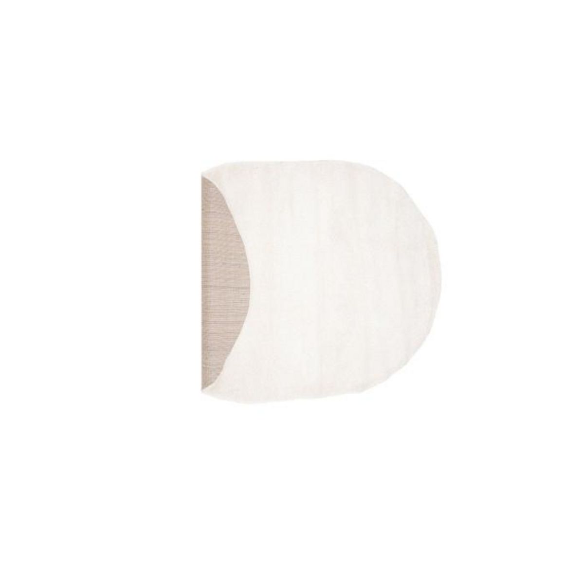 Paris Prix Tapis Déco Ovale  Walter  240x340cm Blanc