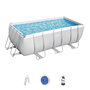 Voir la diapositive 3 : CONCEPT USINE Piscine hors sol rectangulaire 4,12 x 2,01 x 1,22 m HAWI