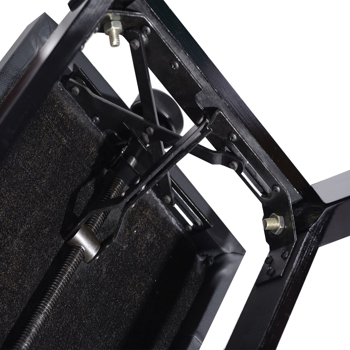 HOMCOM HOMCOM Banquette piano tabouret siege hauteur reglable noir bois revêtement synthétique