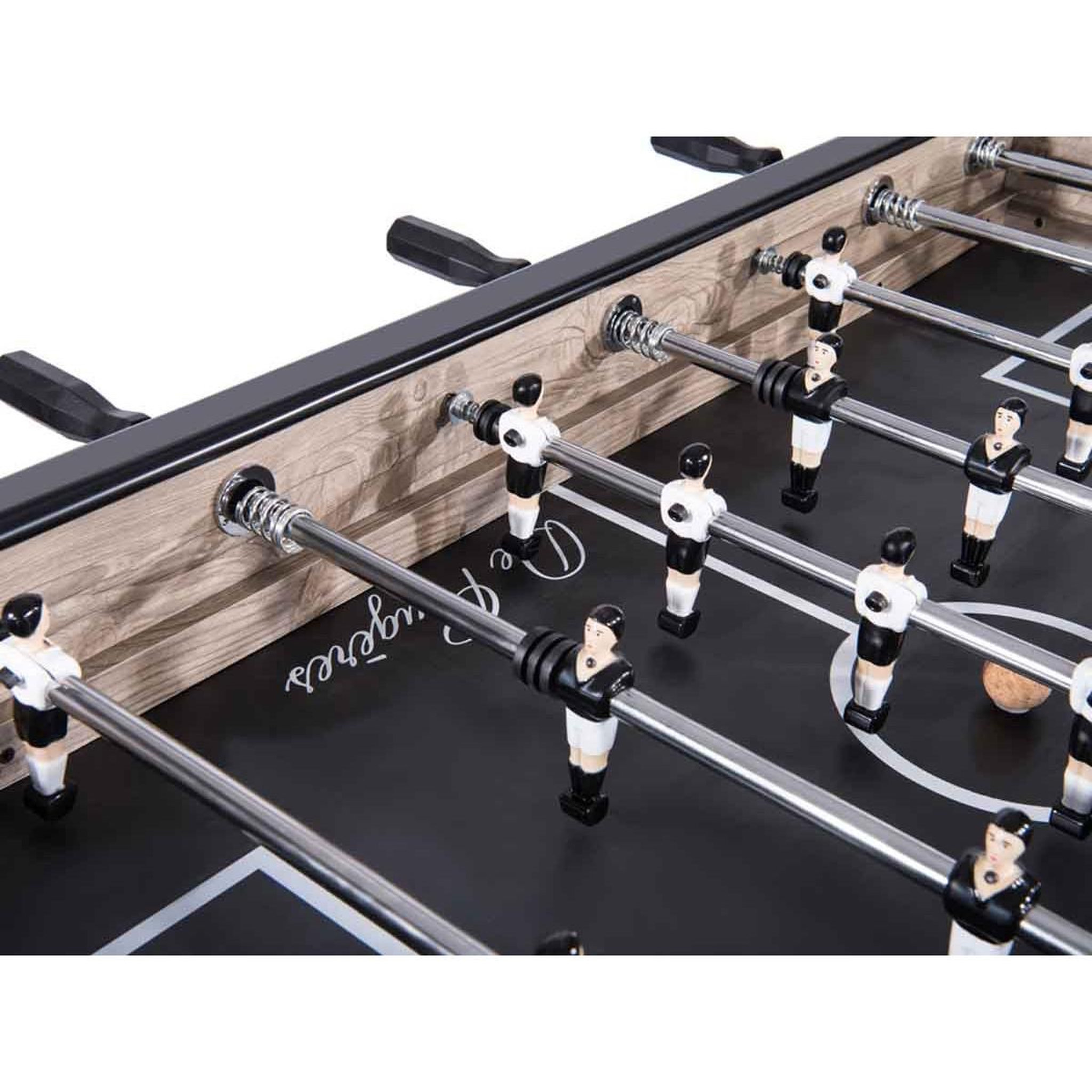 Voir la diapositive 4 : DE FAUGERES Baby Foot  Capucca  160cm Naturel & Noir
