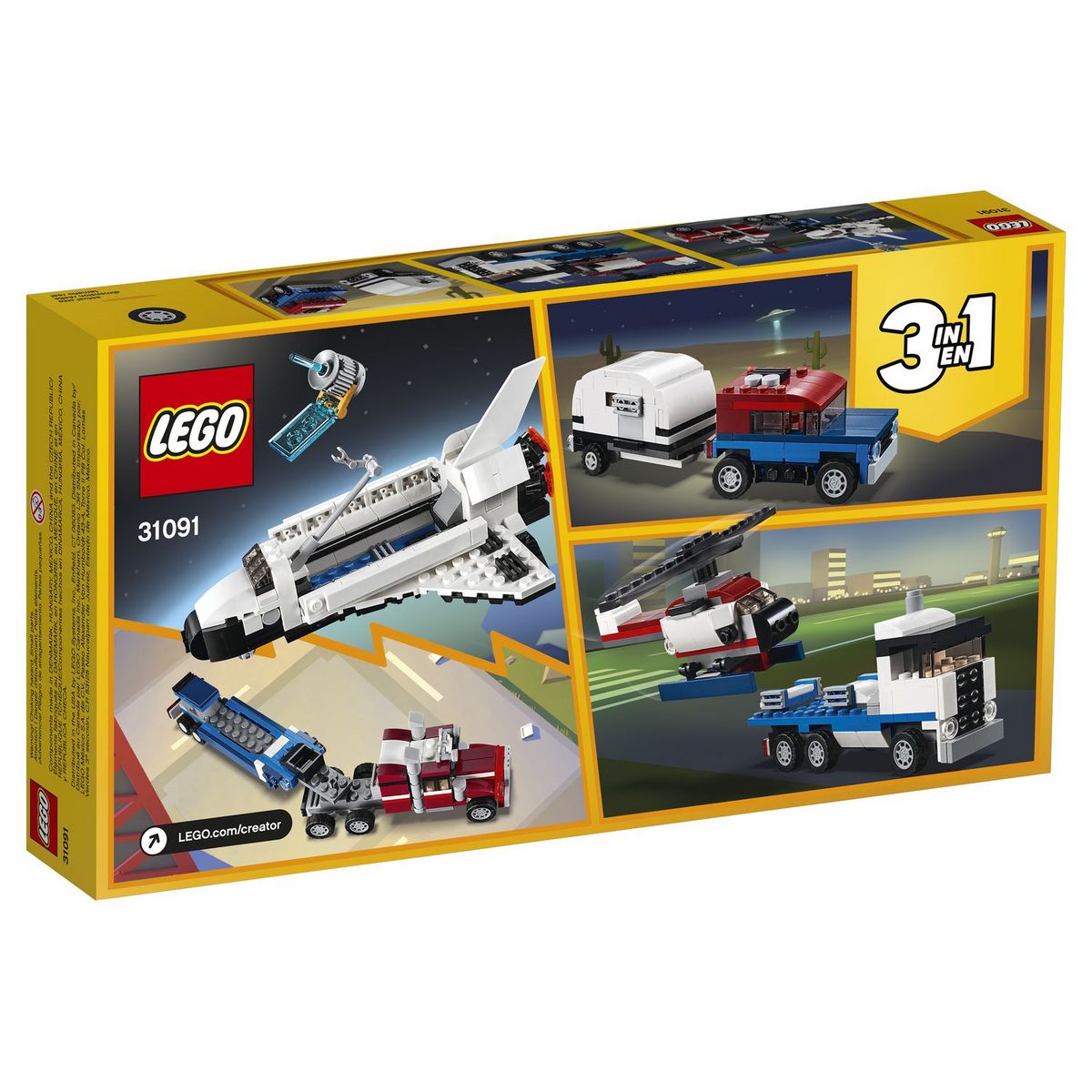 LEGO Creator 31091 - Le transporteur de navette