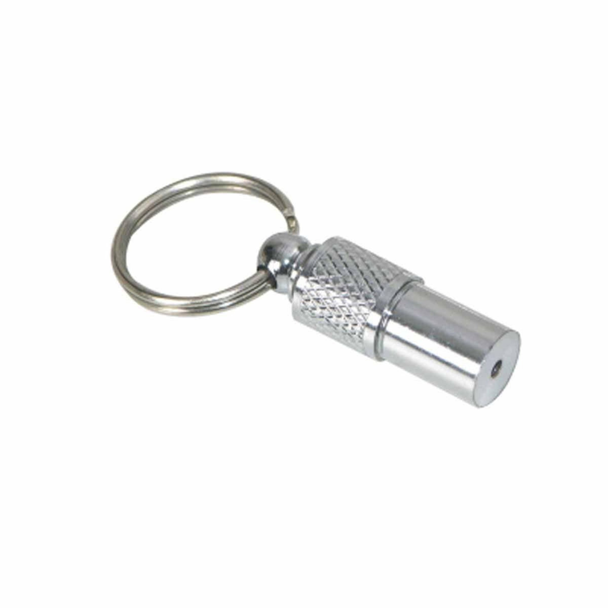 Paris Prix Tube Porte Nom en Métal  Chat & Chien  3cm Argent