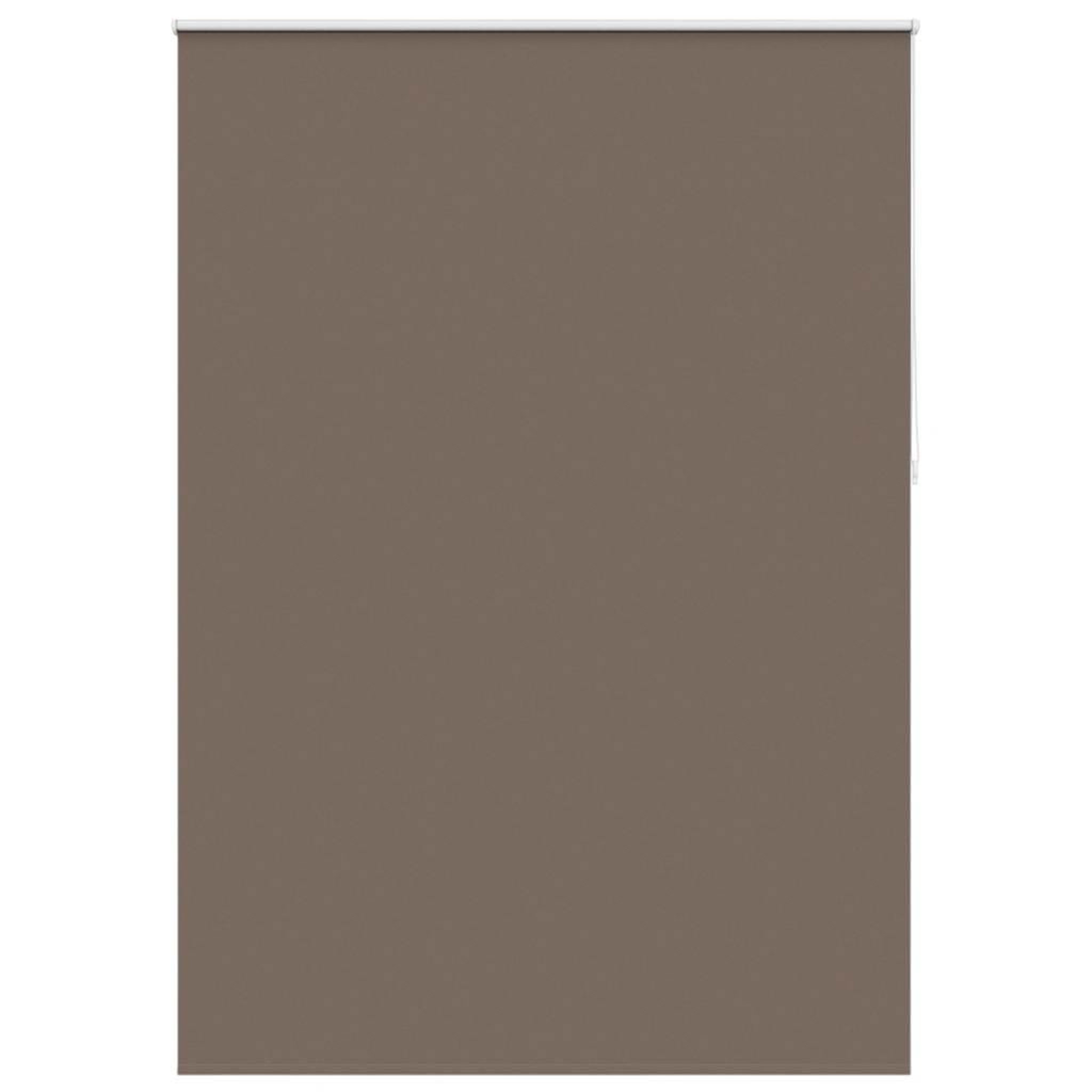 Voir la diapositive 2 : VIDAXL Store enrouleur occultant 164,4 x 230 cm, largeur du tissu 160 cm, couleur cafe