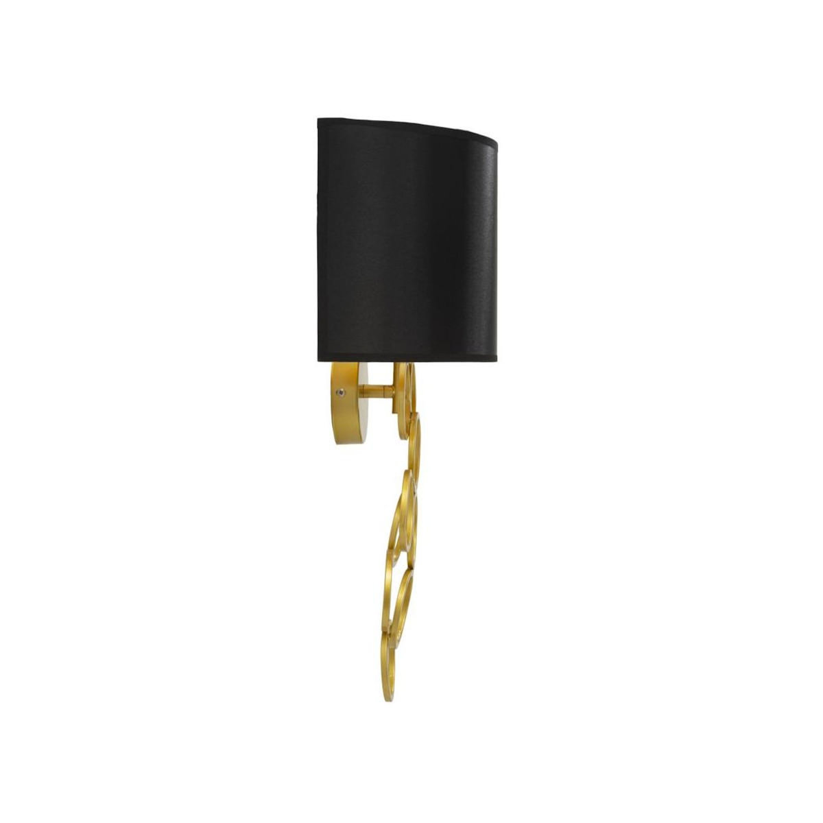Paris Prix Applique Murale Design  Rich  50cm Noir & Or