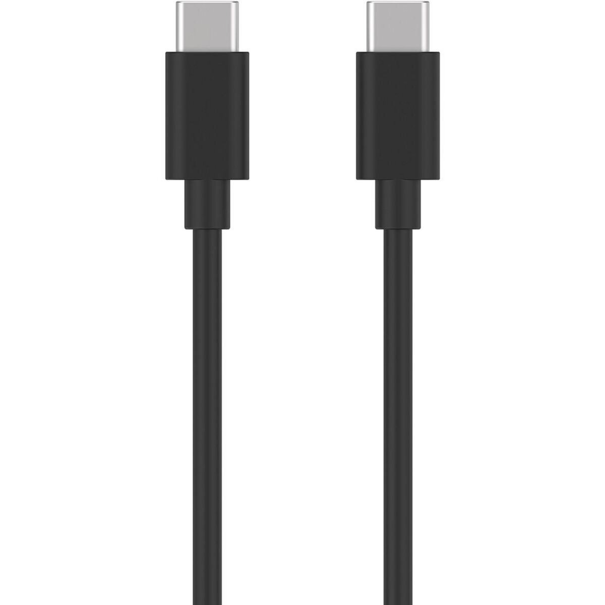 ESSENTIEL B Câble USB C vers USB-C noir 2m pas cher 