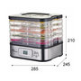 Voir la diapositive 2 : LITTLE BALANCE Déshydrateur fruits et légumes 5 plateaux 400w - 8800