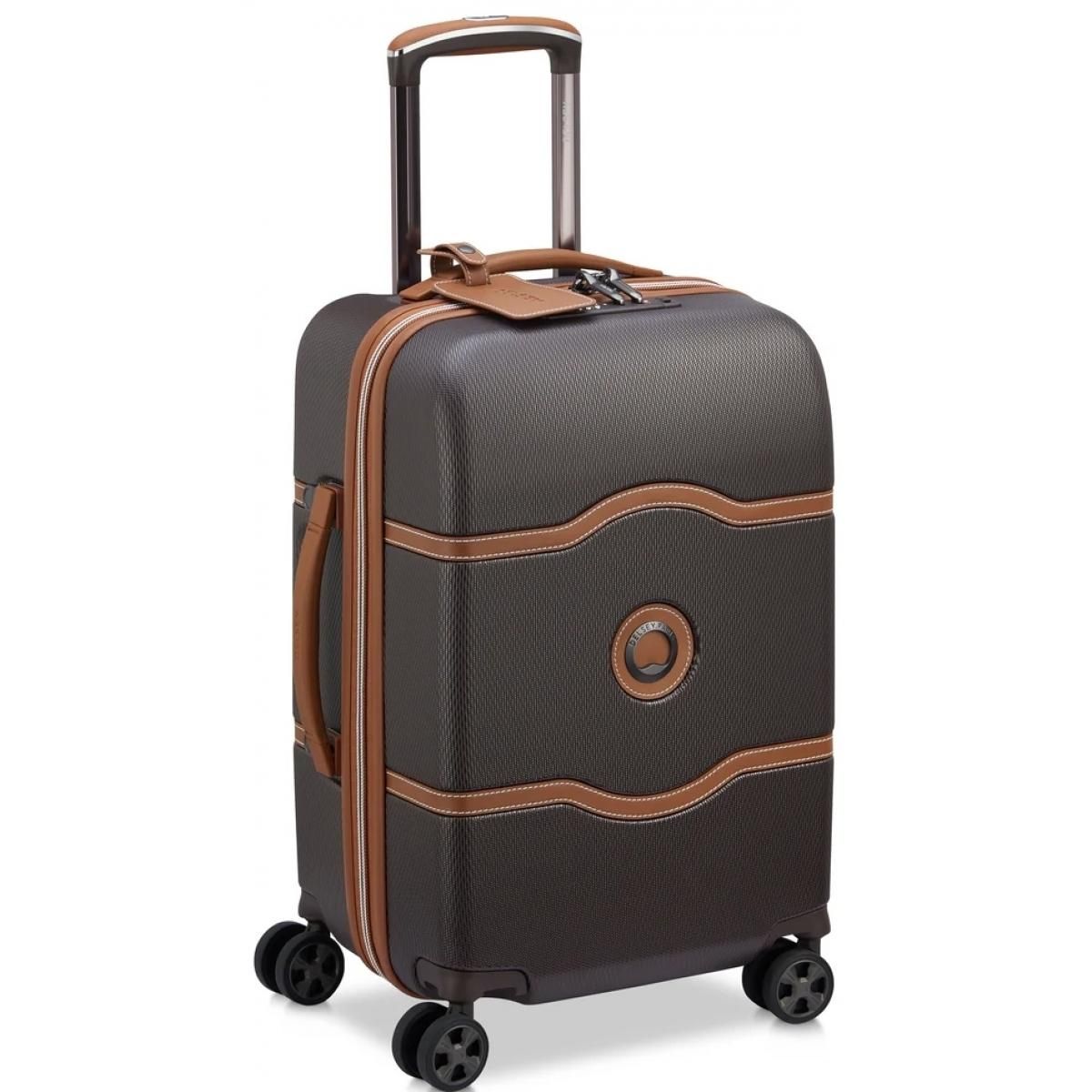 Delsey Valise cabine rigide Chatelet Air 2.0 TSA polycarbonate 55cm