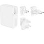 Voir la diapositive 2 : Belkin Chargeur secteur 4 ports 140W UK+EU+US plug