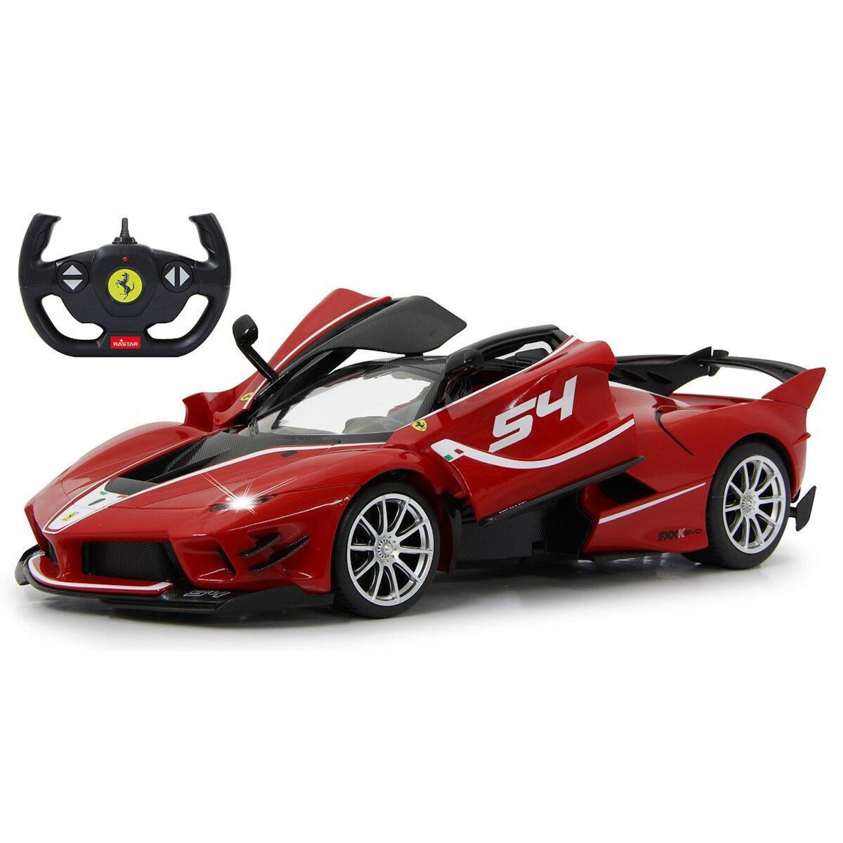 Jamara Voiture télécommandée Ferrari FXX K Evo 1:14 rouge 2,4GHz