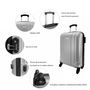 Voir la diapositive 4 : Degré Lot 3 valises rigides dont 1 valise cabine