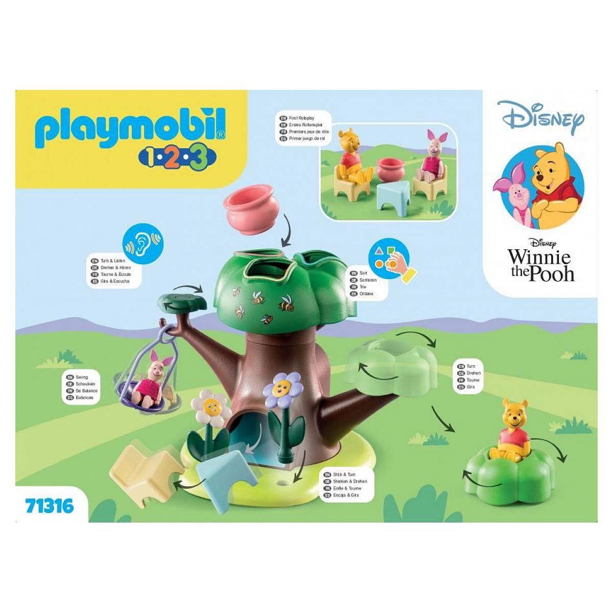 PLAYMOBIL 71316 Winnie l'ourson et porcinet avec cabane