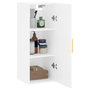 Voir la diapositive 5 : VIDAXL Armoire murale blanc 34,5x34x90 cm
