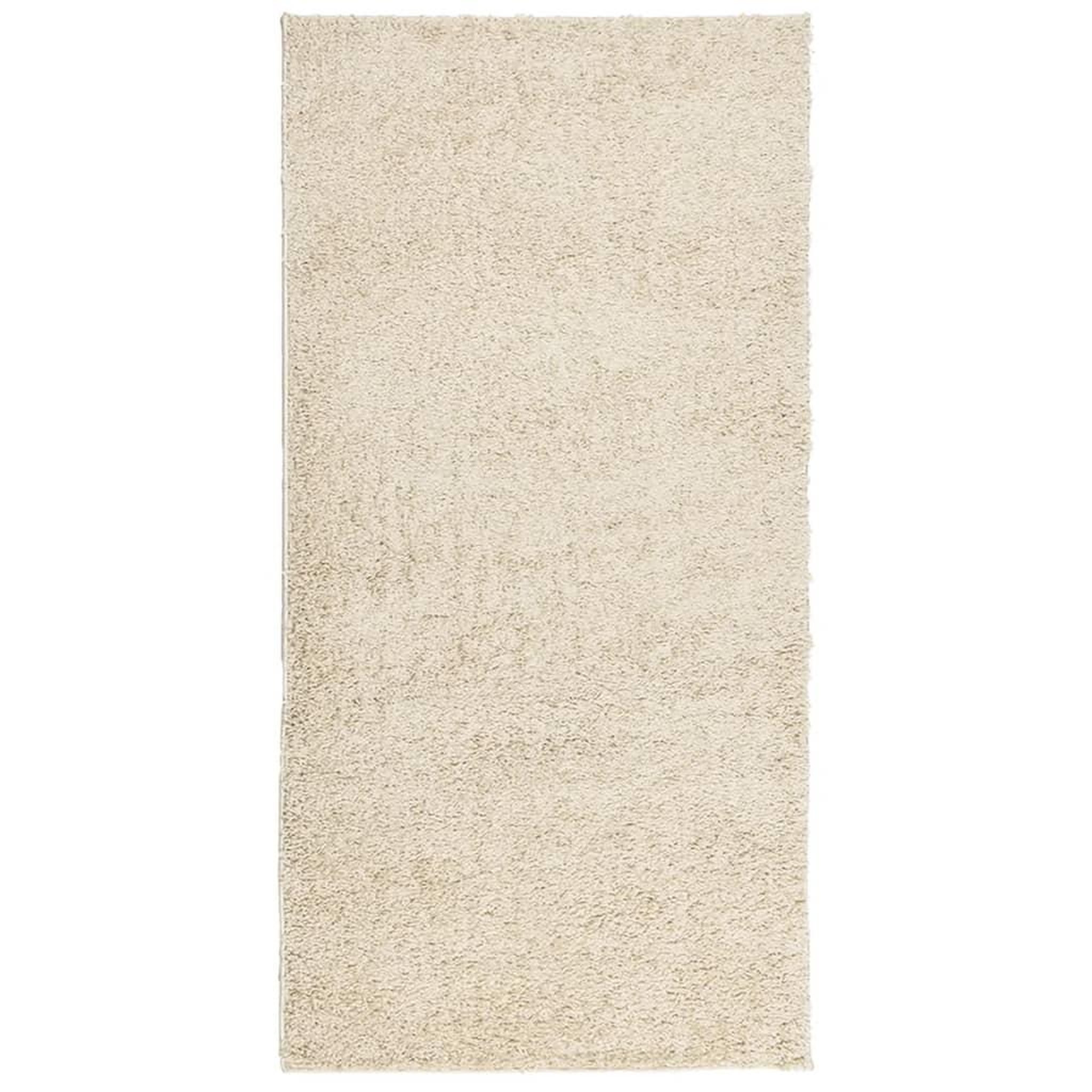 Voir la diapositive 2 : VIDAXL Tapis shaggy PAMPLONA poils longs moderne dore 100x200 cm