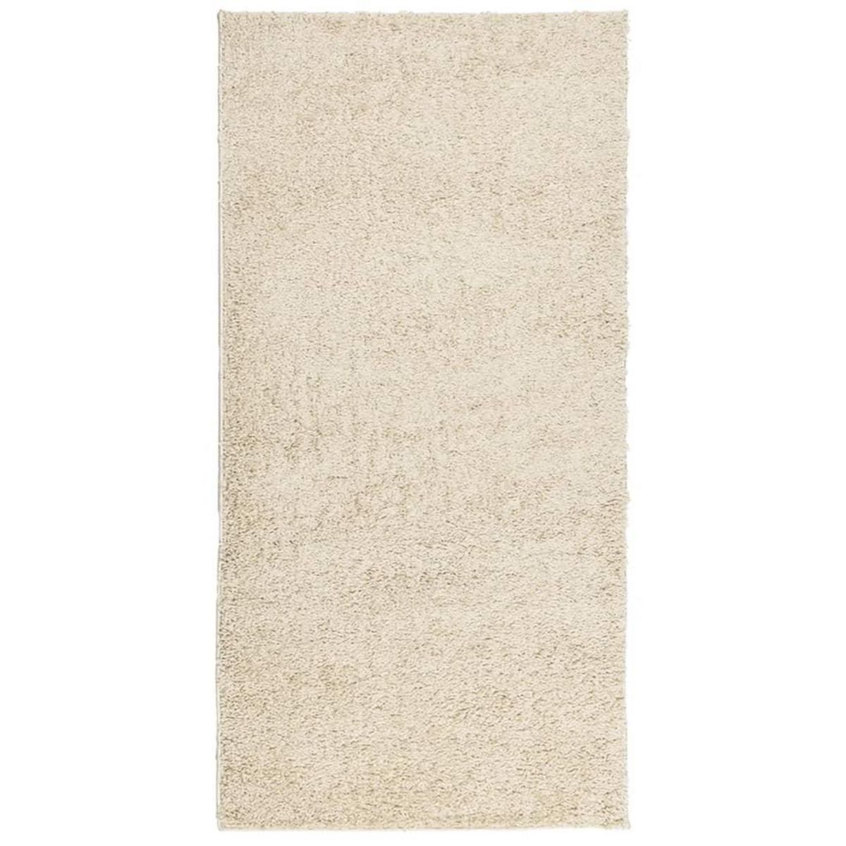 VIDAXL Tapis shaggy PAMPLONA poils longs moderne dore 100x200 cm