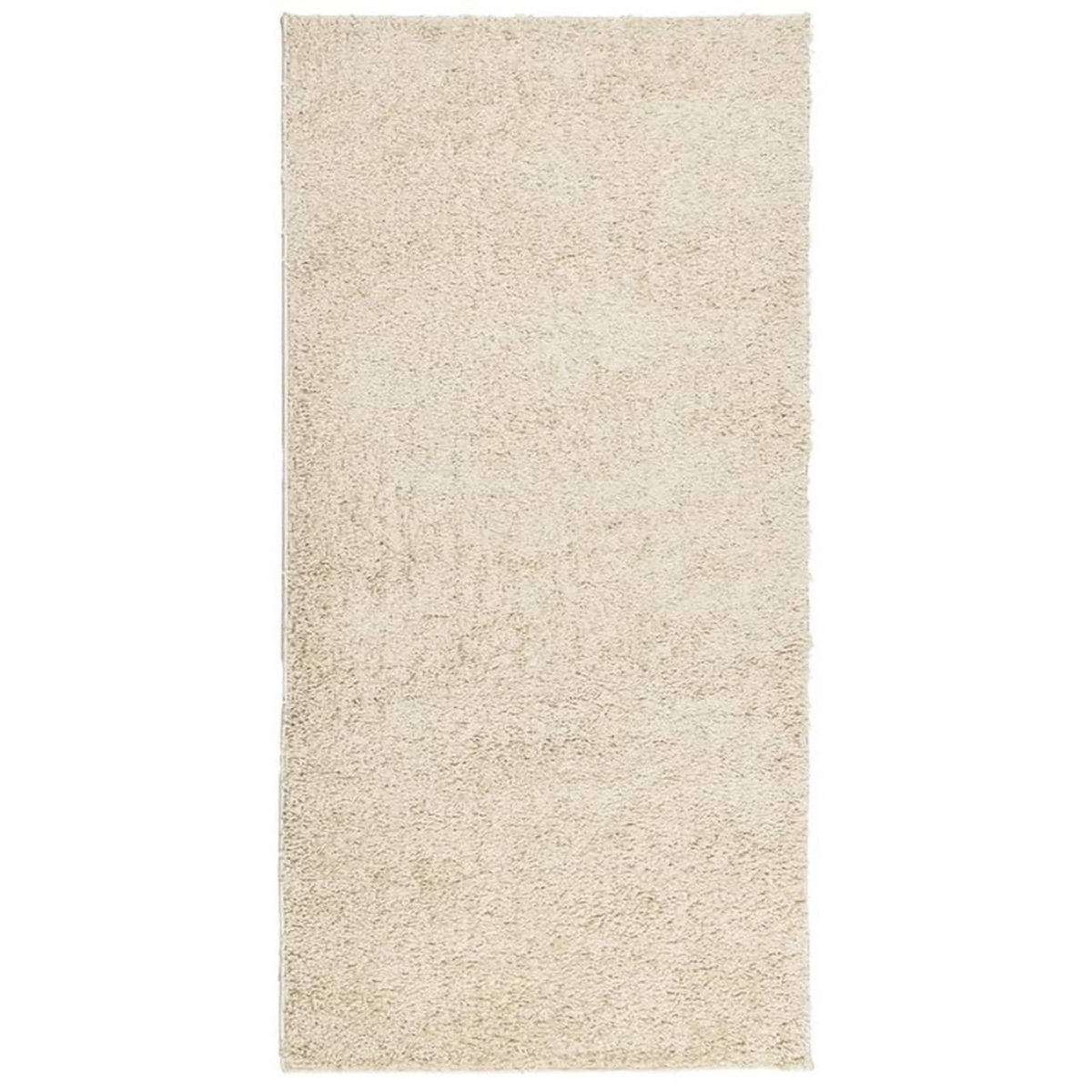 VIDAXL Tapis shaggy PAMPLONA poils longs moderne dore 100x200 cm