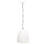 VIDAXL Lampe suspendue industrielle 25 W Blanc Rond 42 cm E27