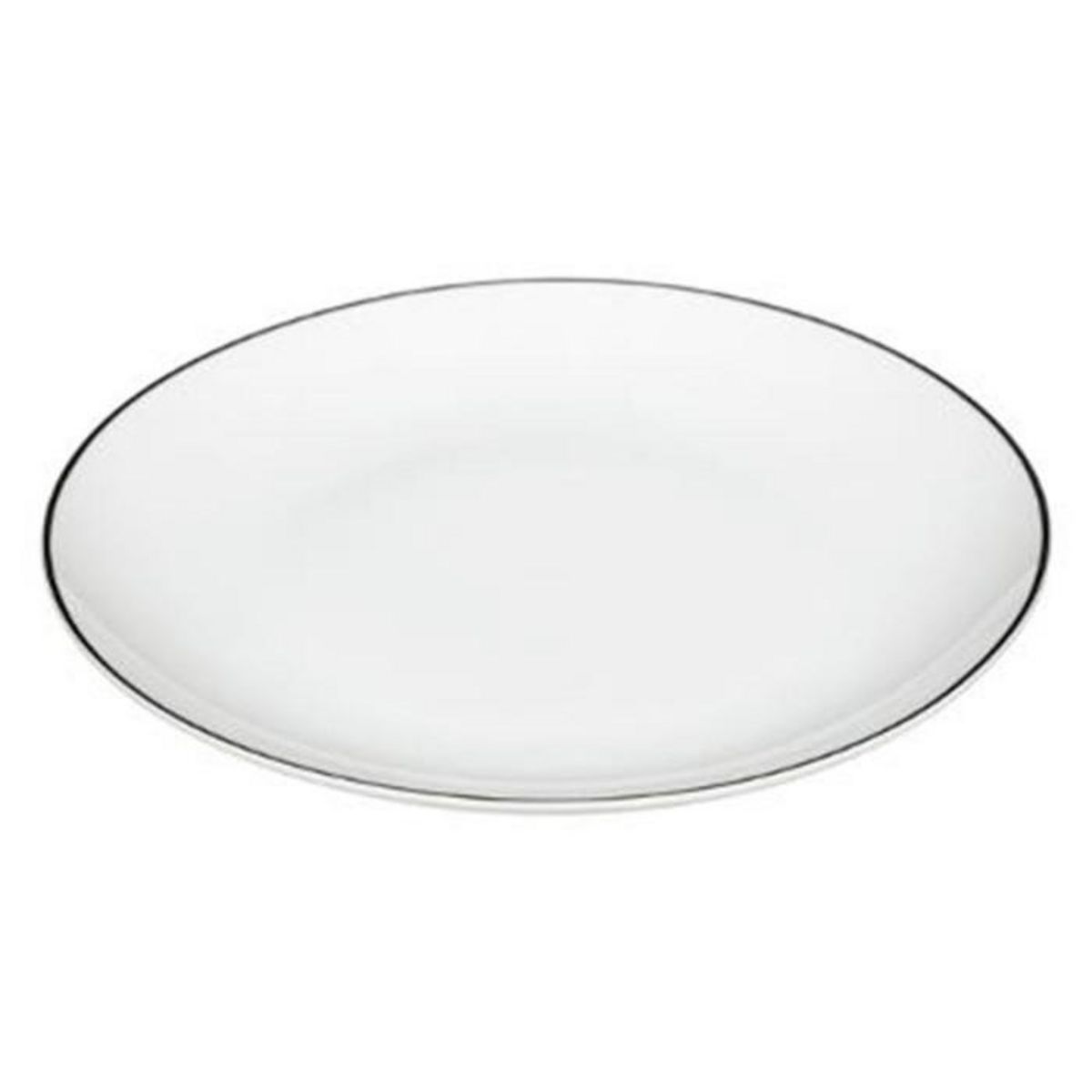 SECRET DE GOURMET Lot de 6 Assiettes à Dessert  Tribecart  20cm Blanc