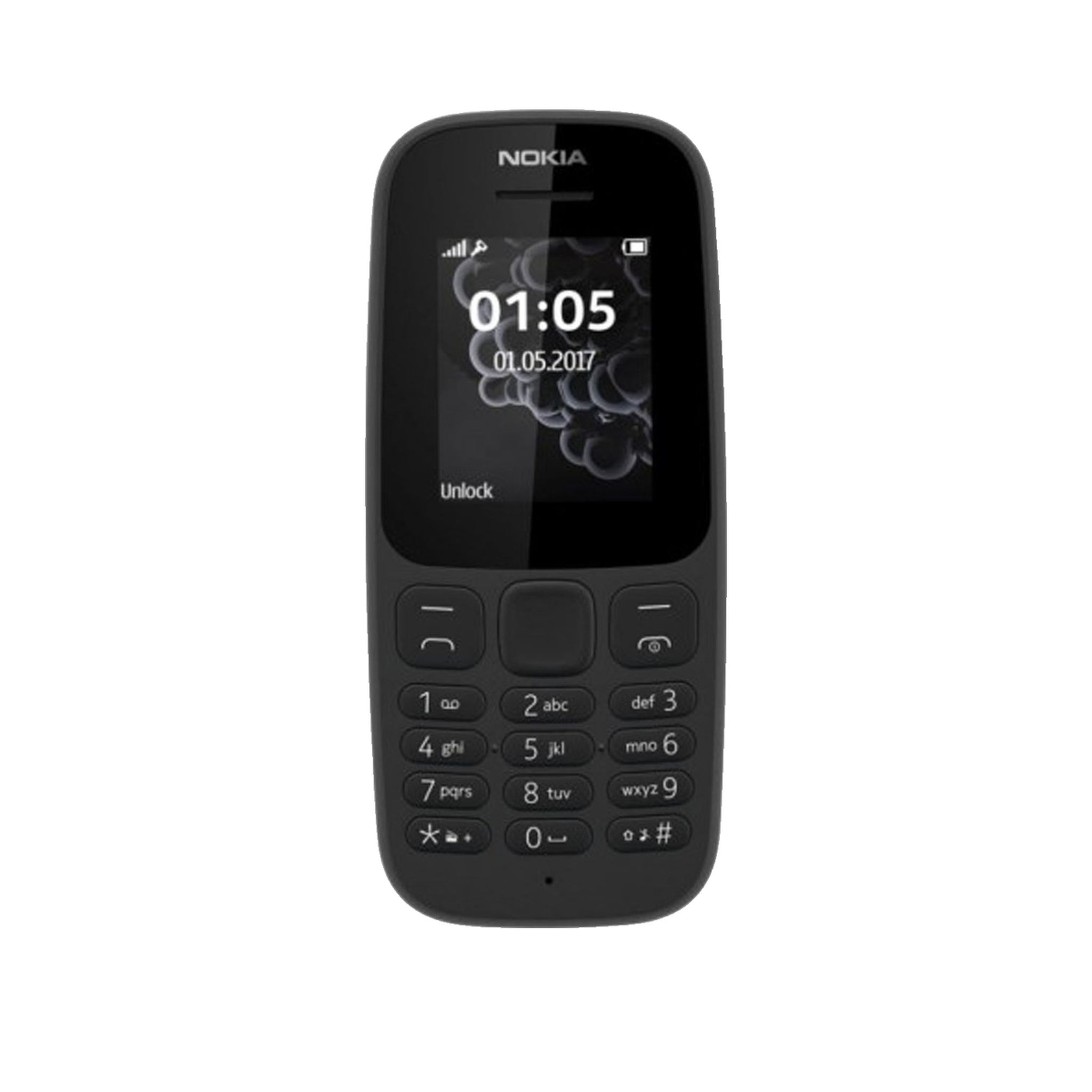 NOKIA Téléphone mobile 105 dual sim couleur noire
