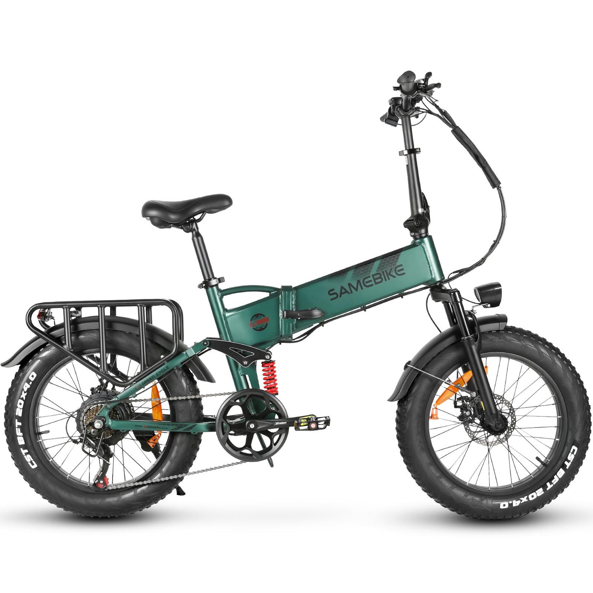Voir la diapositive 3 : SAMEBIKE Vélo électrique pliable SameBike RS-A02 Pro