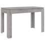 Voir la diapositive 2 : VIDAXL Table a dîner sonoma gris 120x60x76 cm bois d'ingenierie