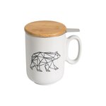 Table&cook ORIGAMI OURS TISANIERE BLANCHE 450ML TABLE ET COOK - 86E-001-MOB