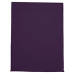 DODO Drap plat Harmonie Satin de coton coloris Aubergine. Coloris disponibles : Violet