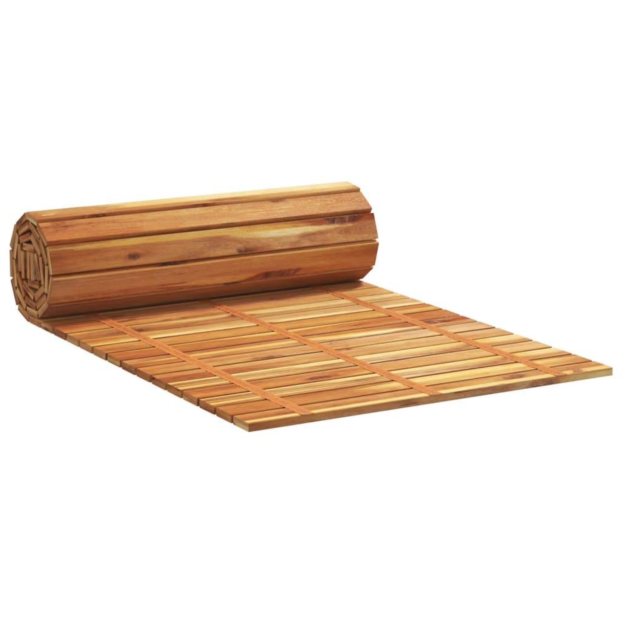 Voir la diapositive 2 : VIDAXL Allee de jardin 200x50 cm bois massif d'acacia
