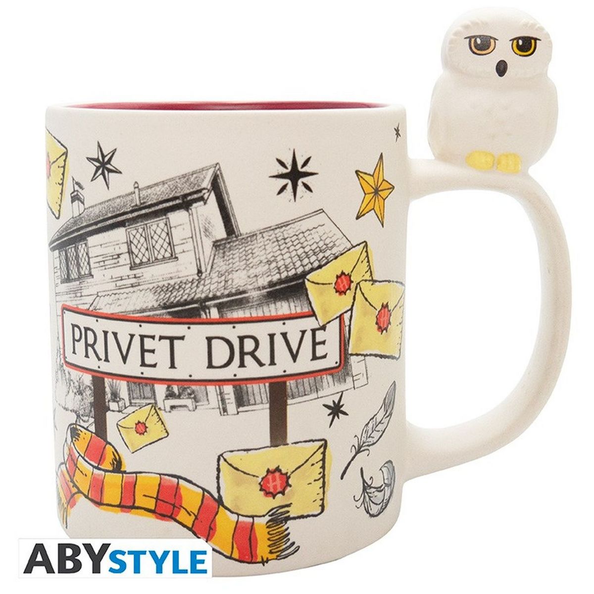 Mug Harry Potter 3D Hedwige et Privet Drive