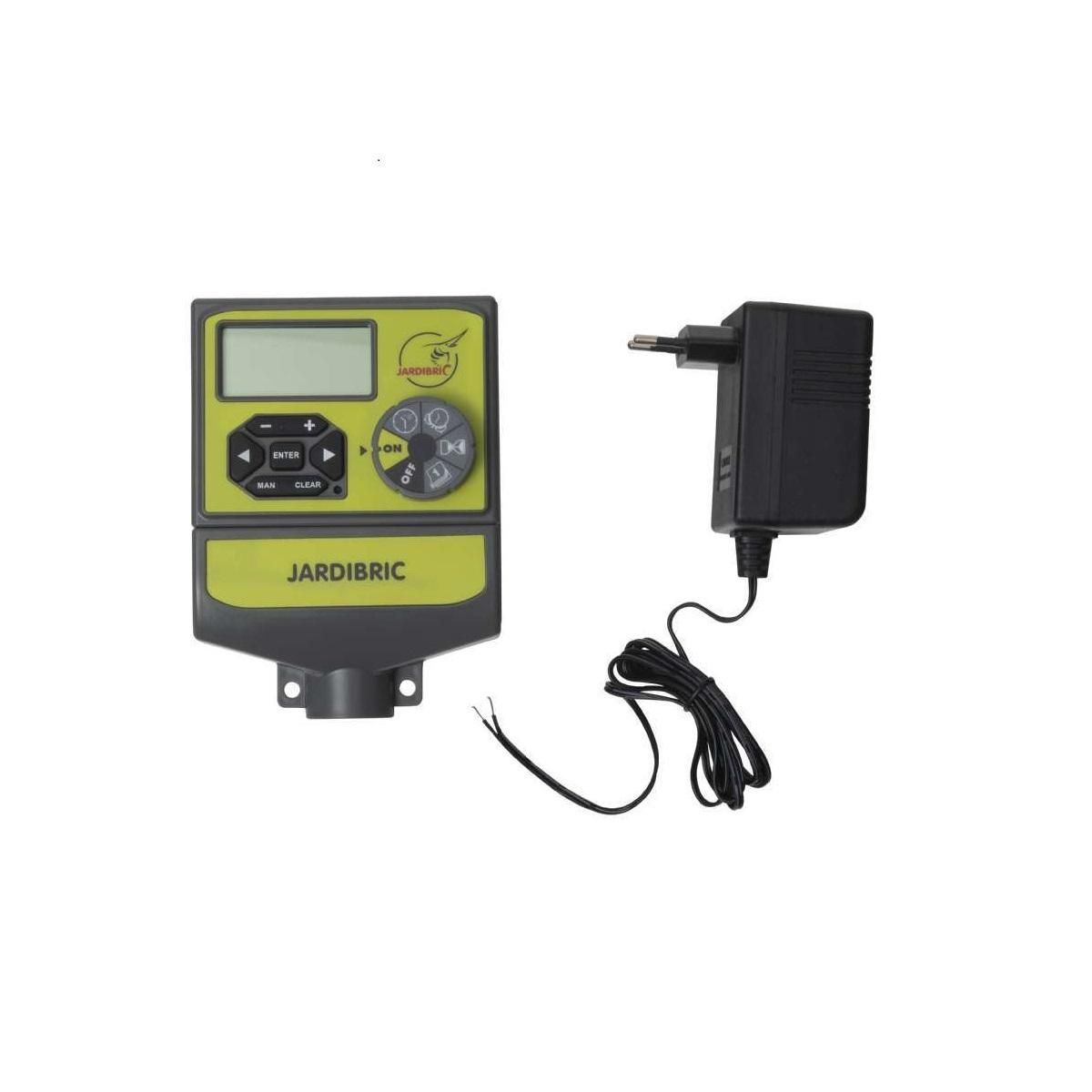 Jardibric Programmateur d'arrosage électrovannesur 4 voies - PROG4