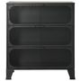 Voir la diapositive 3 : VIDAXL Armoire de rangement Gris 72x36x82 cm Metal et MDF