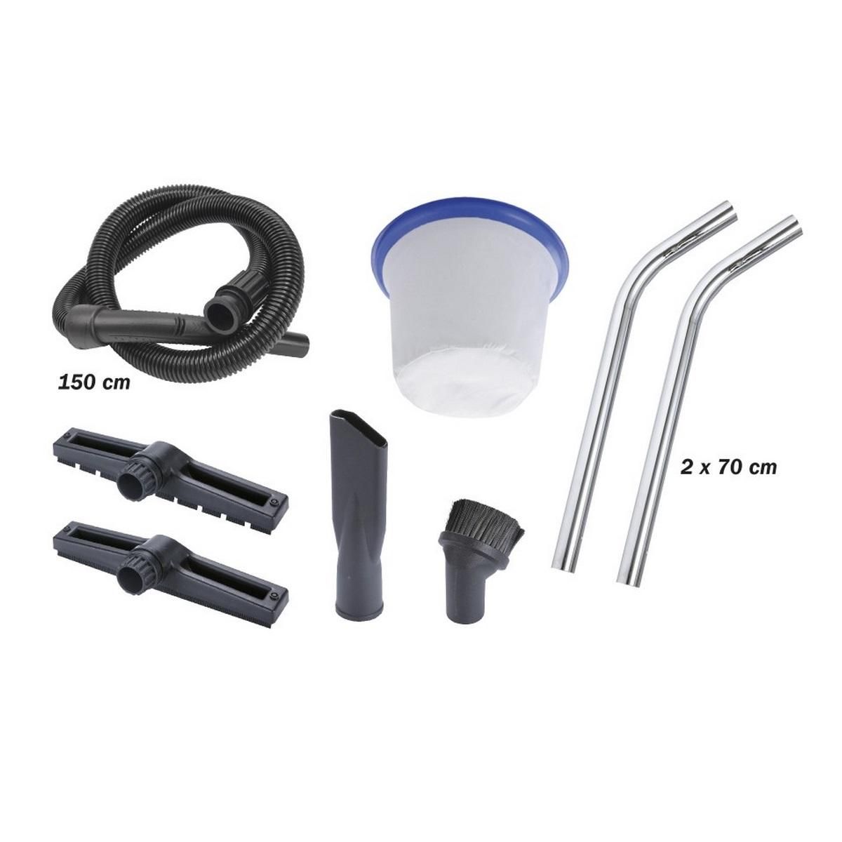 Ribimex Aspirateur cuve eau et poussières 80l 3000w - PRASP81LX3