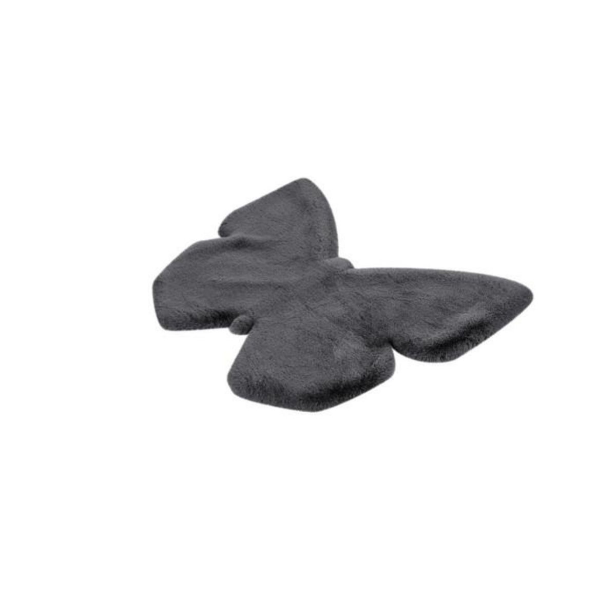 Paris Prix Tapis Déco Enfant  Lovely Butterfly  70x90cm Anthracite