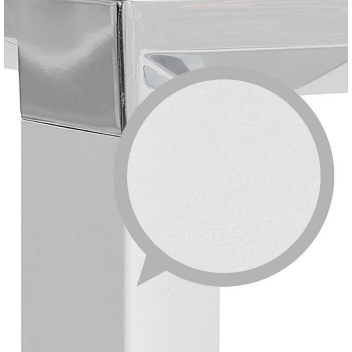 Paris Prix Bureau Design  Hovik  160cm Noyer & Blanc