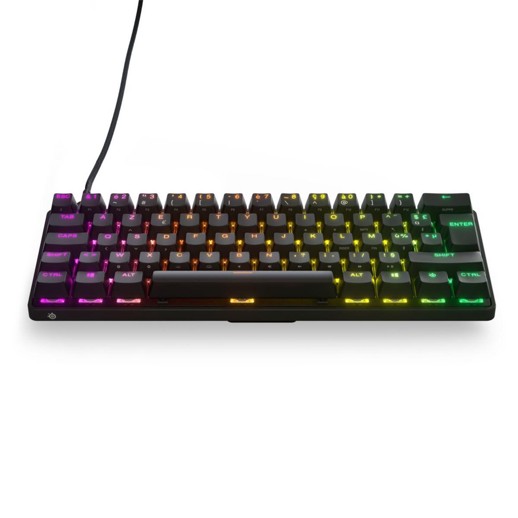 Voir la diapositive 1 : STEEL SERIES Clavier gamer Apex PRO Mini FR