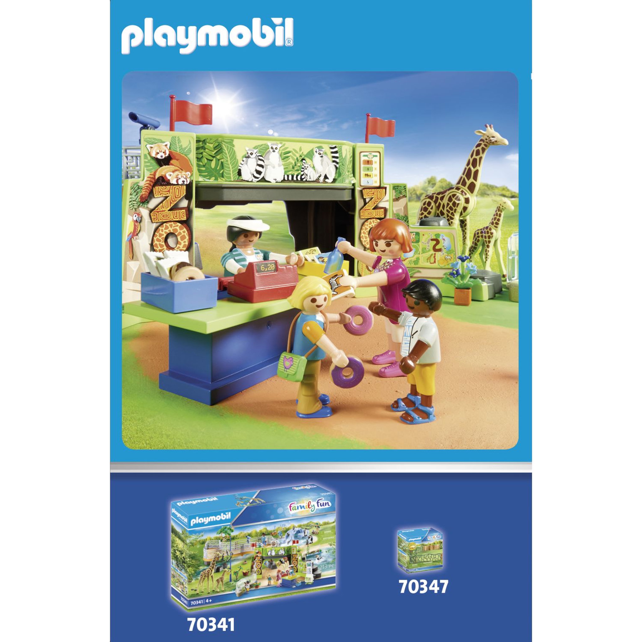 Voir la diapositive 3 : PLAYMOBIL 70350 - Family Fun - Alpaga et son petit 
