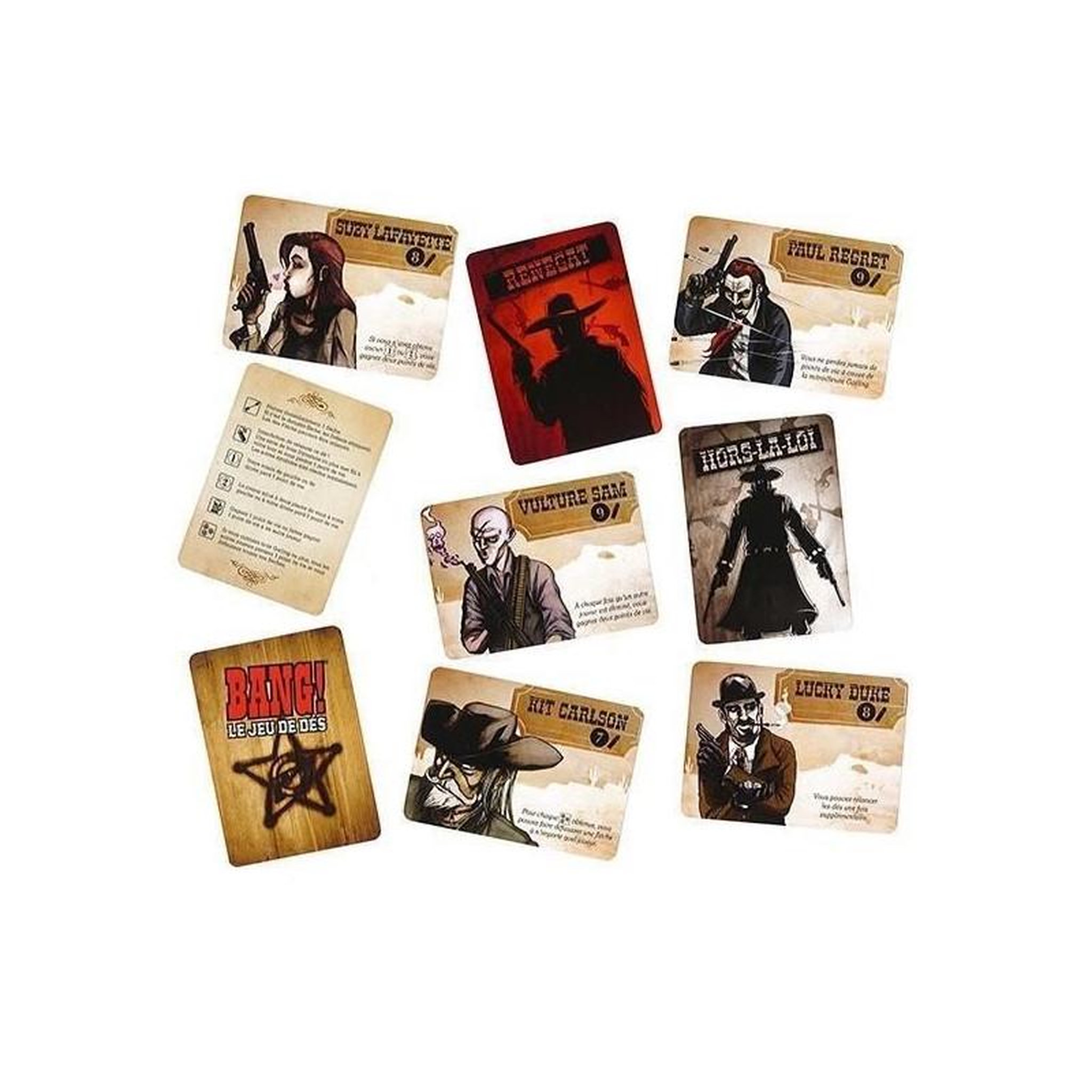 Voir la diapositive 4 : Asmodee ASMODEE - Bang ! Le jeu de des - Jeu de societe - A partir de 8 ans